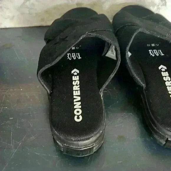 Converse Women’s Slides Sandals Black 6.5 - Picture 6 of 10